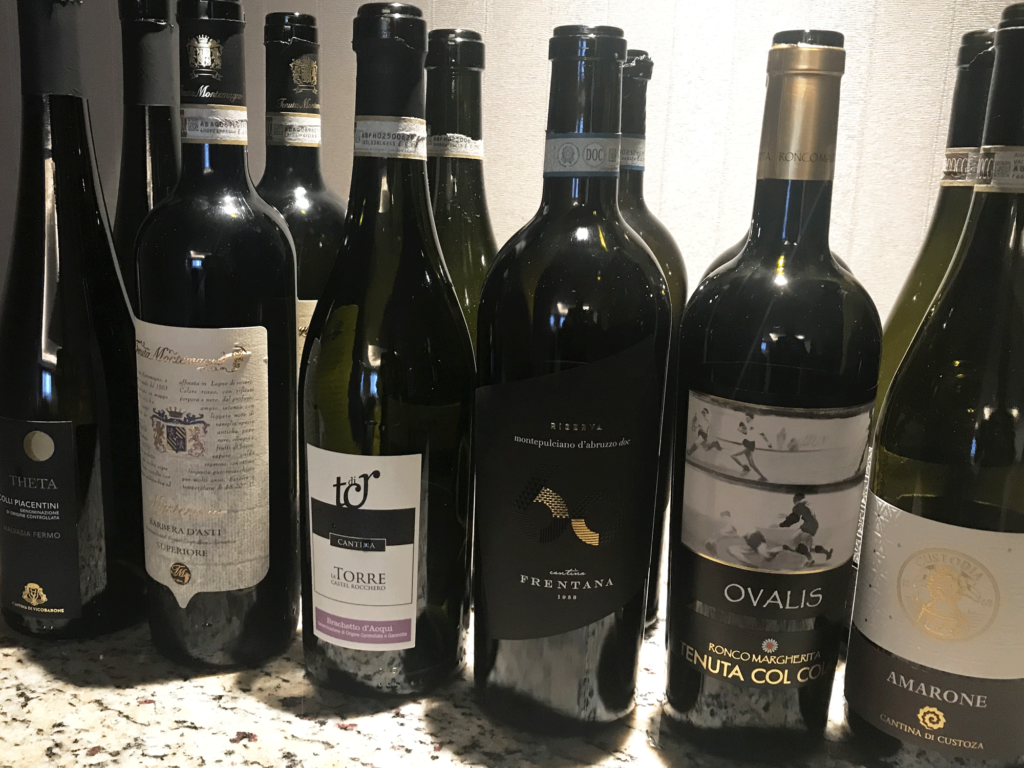 Native grapes of Italy masterclass