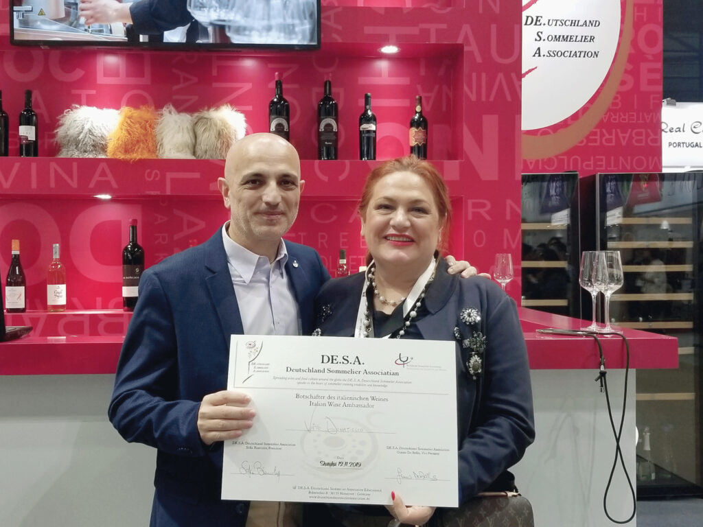 Vito Donatiello awarded Italian Wine Ambassador 20191113 Shanghai ProWine