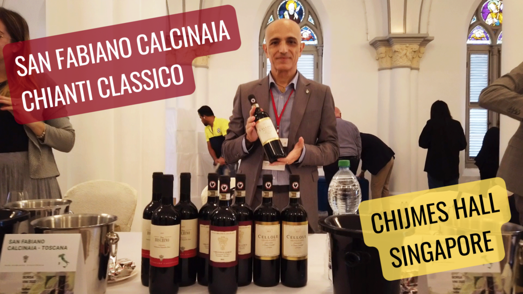 SAN FABIANO CALCINAIA CHIANTI CLASSICO at CHIJMES HALL SINGAPORE by VITO DONATIELLO